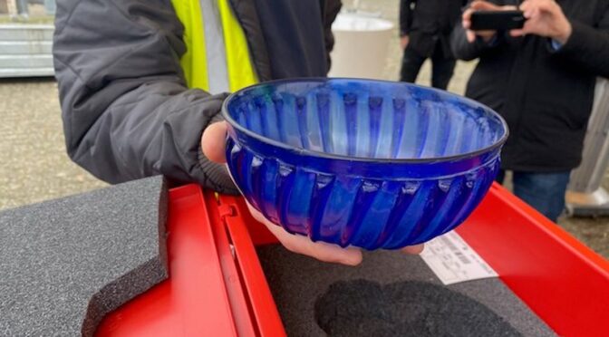 2,000-Year-Old Intact Roman Glass Bowl Uncovered in the Netherlands