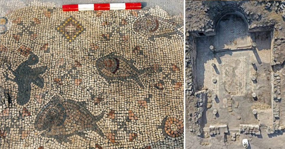 1,500-Year-Old Mosaic Depicts Jesus Feeding 5000 People Unearthed Near The Galilee Sea
