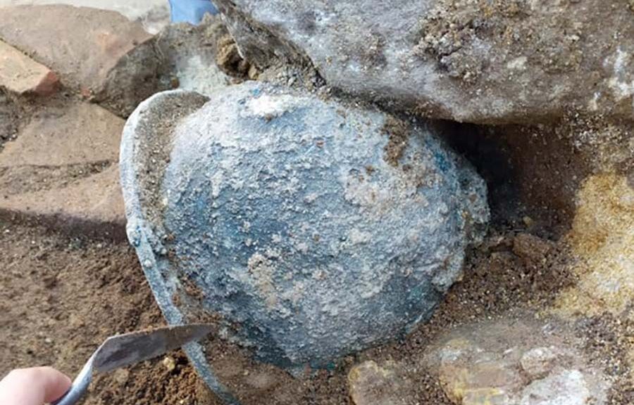 2,500-Year-Old Helmets Worn By Ancient Greek Warriors Found Among The Ruins Of An Acropolis In Italy