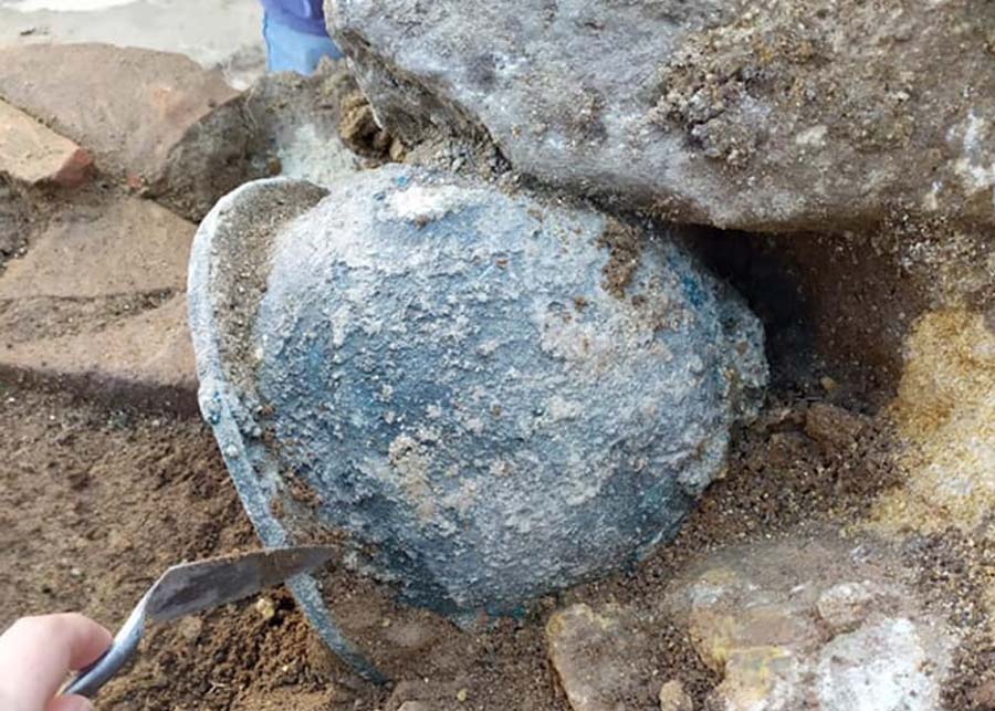 2,500-Year-Old Helmets Worn By Ancient Greek Warriors Found Among The Ruins Of An Acropolis In Italy
