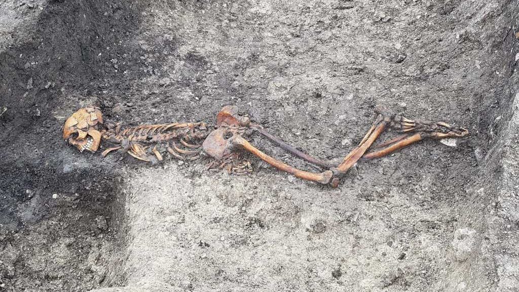 Dozens of decapitated skeletons found in Roman cemetery dig