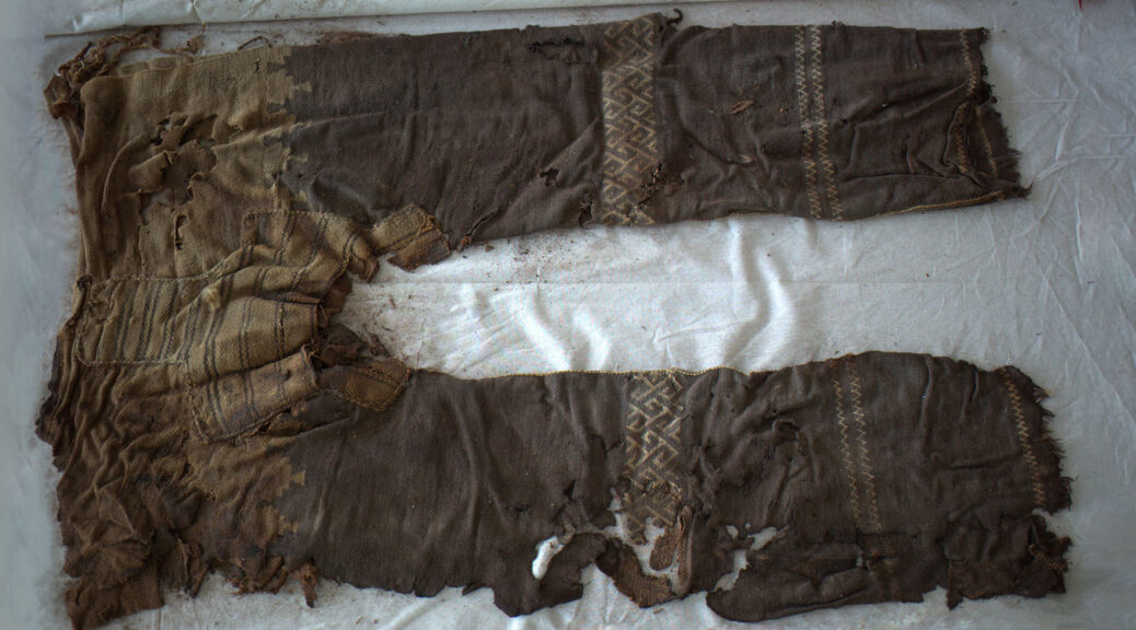 World's Oldest Pants, Turfan Man's Trousers, was Made through Three Weaving Techniques