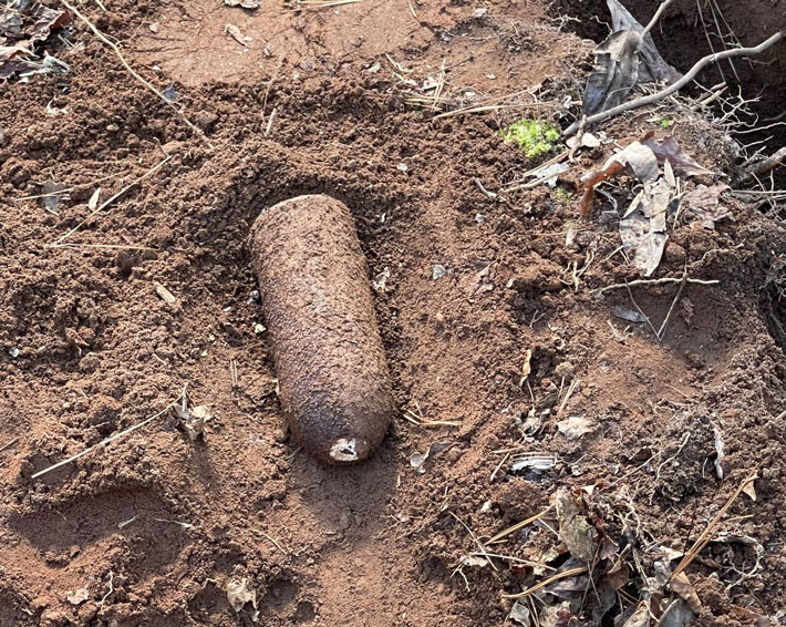 157-year-old Civil War Shell Discovered Intact in Georgia