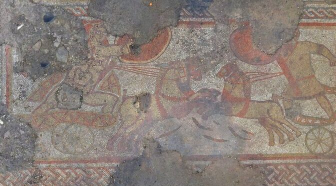 Roman mosaic and villa complex found in Rutland farmer’s field