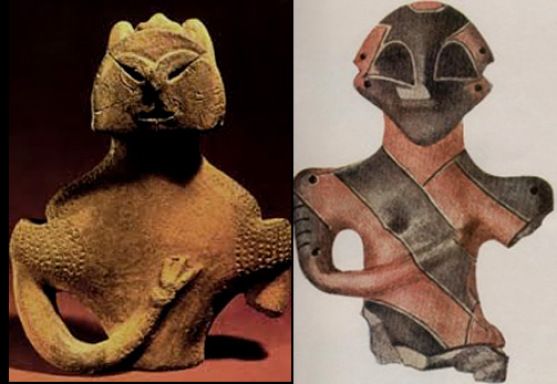 Mysterious 7,500 years old Vinca Figurines depict Contact with an Ancient Alien Race