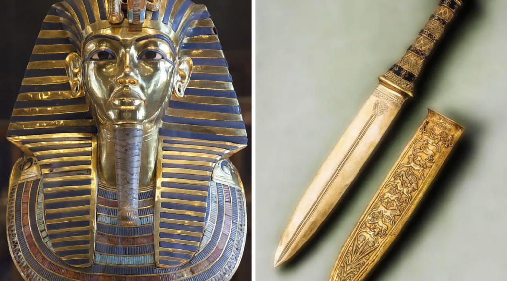 Experts claim material from Tutankhamun's dagger may have come from outer space