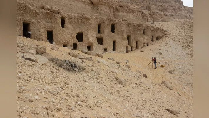 Huge cemetery with at least 250 rock-cut tombs discovered in Egypt