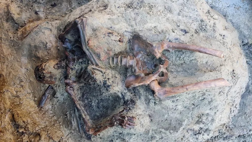 Remains of man who was 'vaporized' by Mount Vesuvius 2,000 years ago discovered