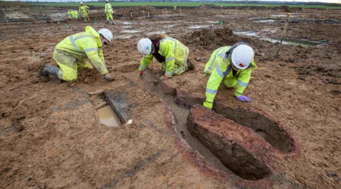 Roman Malting Oven Uncovered in England