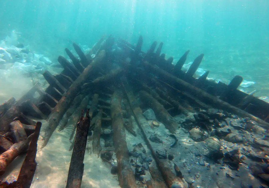 Christian, Muslim symbols were found in a 7th-century shipwreck in Israel