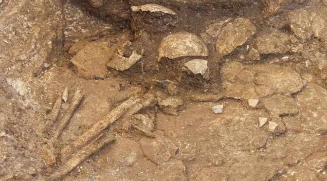 In a burial ground full of Stone Age men, one grave holds a ‘warrior’ woman