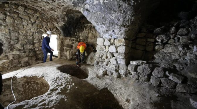An underground city unearthed in Turkey may have been a refuge for early Christians