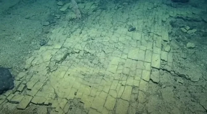 Yellow Brick Path Found At Bottom Of Pacific Ocean, Scientists Wonder If It’s “Road To Atlantis”