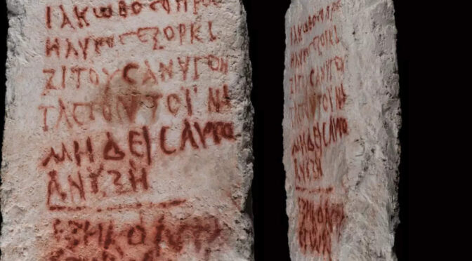 Convert’s ‘Bloody’ Curse Against Robbers Found in Ancient Galilee Grave
