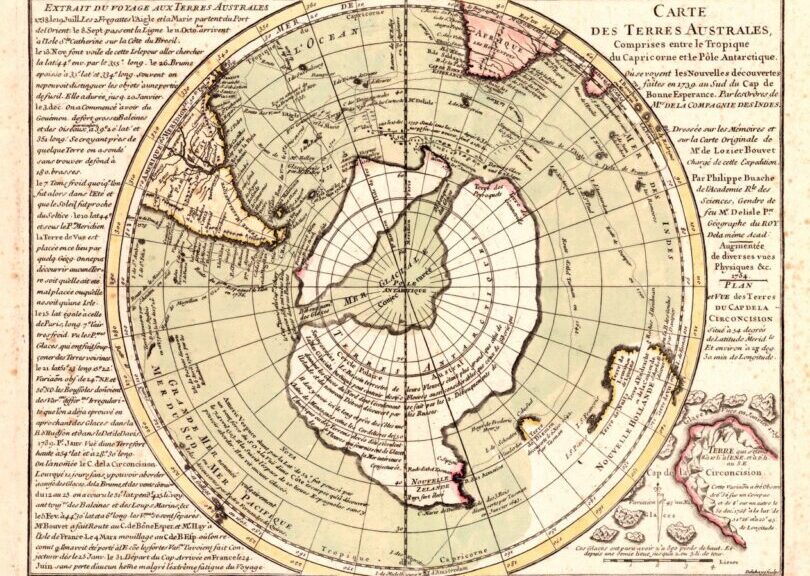 The Ancient ‘Buache Map’ Is Depicting Ice-Free Antarctica