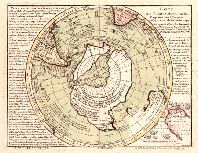 The Ancient ‘Buache Map’ Is Depicting Ice-Free Antarctica