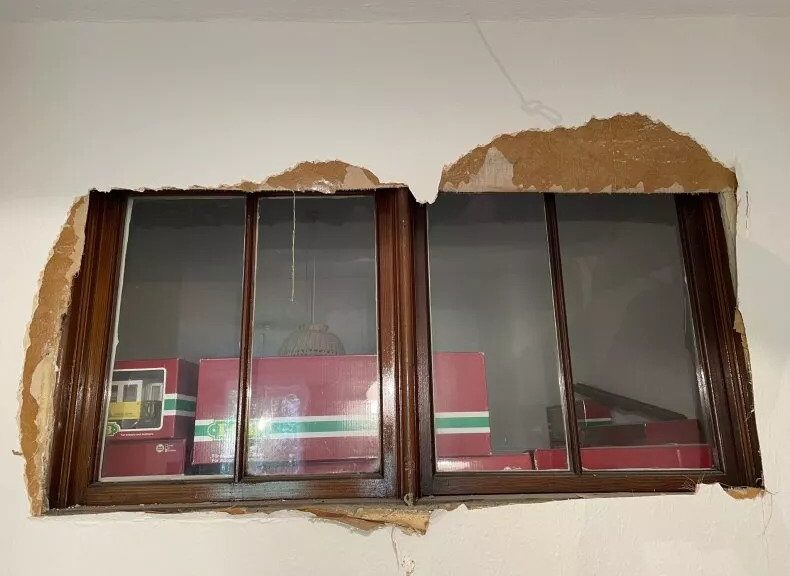Man Finds Secret Window Hidden Behind Wallpaper in 19th-Century Home