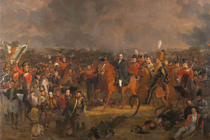 Batalla de Waterloo - Jan Willem Pieneman La bataille de Waterloo (1824, Rijksmuseum, Amsterdam) de Jan Willem Pieneman (1779-1853)