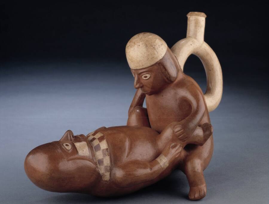 Ancient erotic pottery teaches Peruvians to prevent prostate cancer
