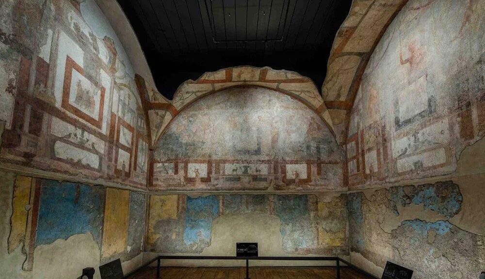 An Ancient Home Found Beneath the Baths of Caracalla Is Now on Display