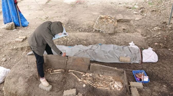 Human skeletons, and relics found in Pingtung date back 4,000 years: Archaeologists