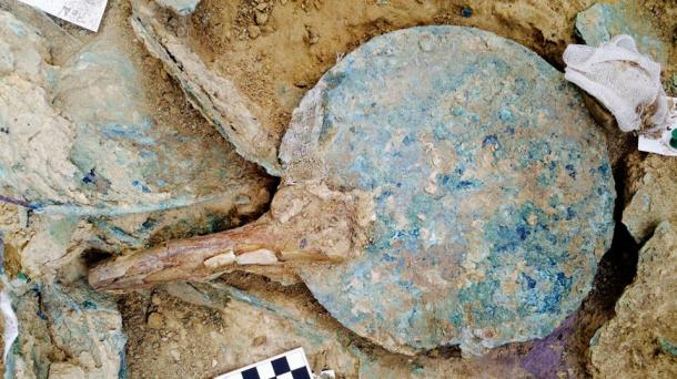 Archaeologists unearth a 3,500-year-old warrior’s grave in Greece