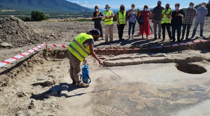 Archaeologists have found a previously unknown Roman city with buildings of monumental proportions in Spain’s Aragon Region