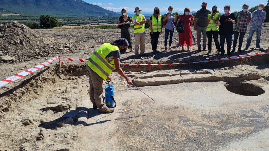 Archaeologists have found a previously unknown Roman city with buildings of monumental proportions in Spain’s Aragon Region