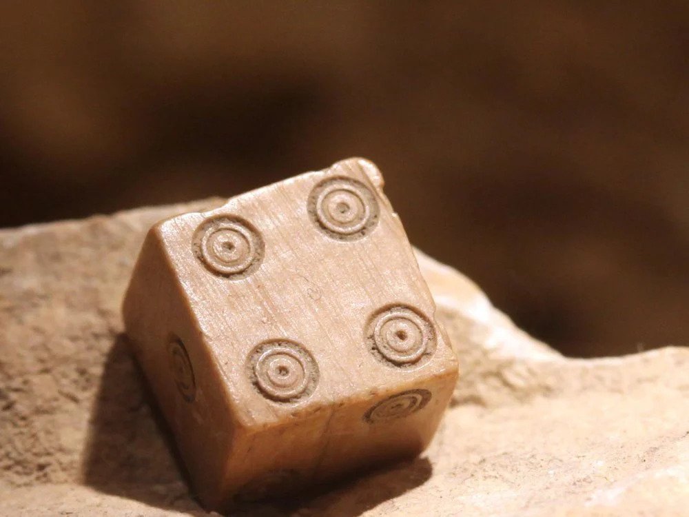 Why ancient Romans used sketchy, lopsided dice to gamble and play board games