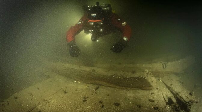 A rare 400-year-old ship found in the German river is a stunningly preserved 'time capsule'