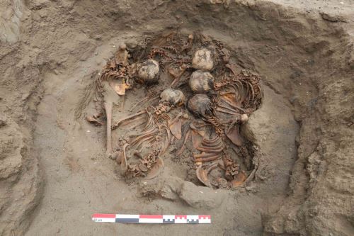 An archaeological discovery in Peru: 76 graves of sacrificed children found in Huanchaco