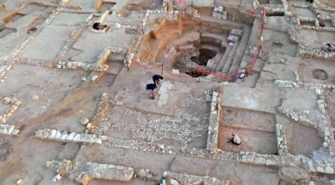 Археологи обнаружили роскошный особняк возрастом 1200 лет на юге Израиля