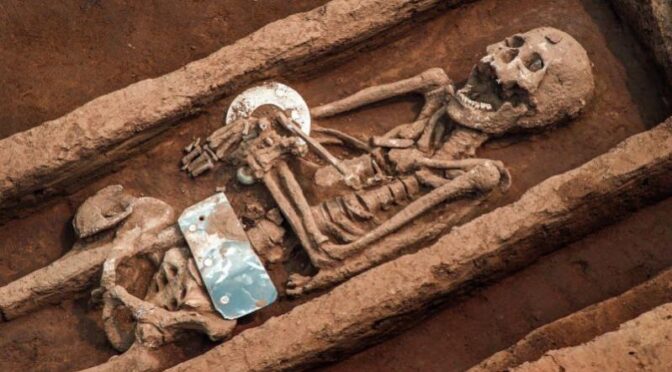 Grave of giants unearthed in ChinaUNIVERSITY OF SHANDONG