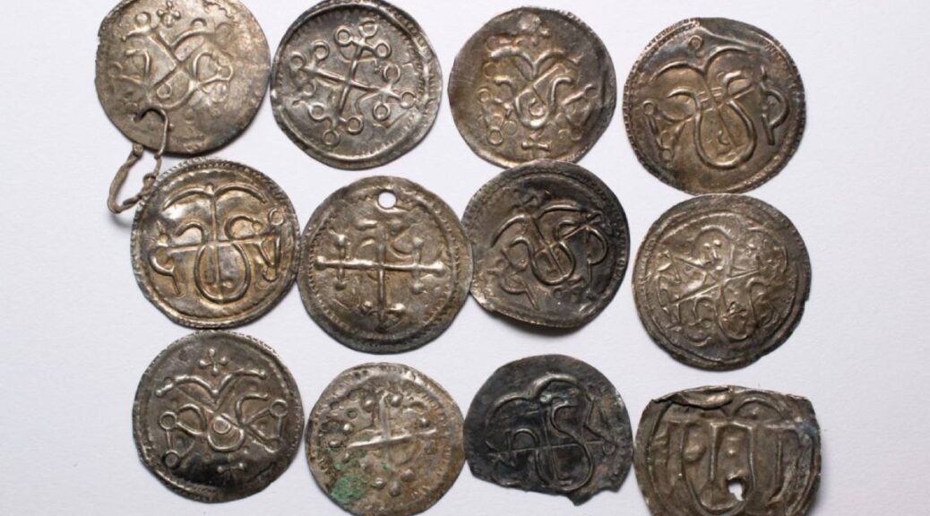 Rare silver coins minted by Viking king Harald Bluetooth were found in Finland