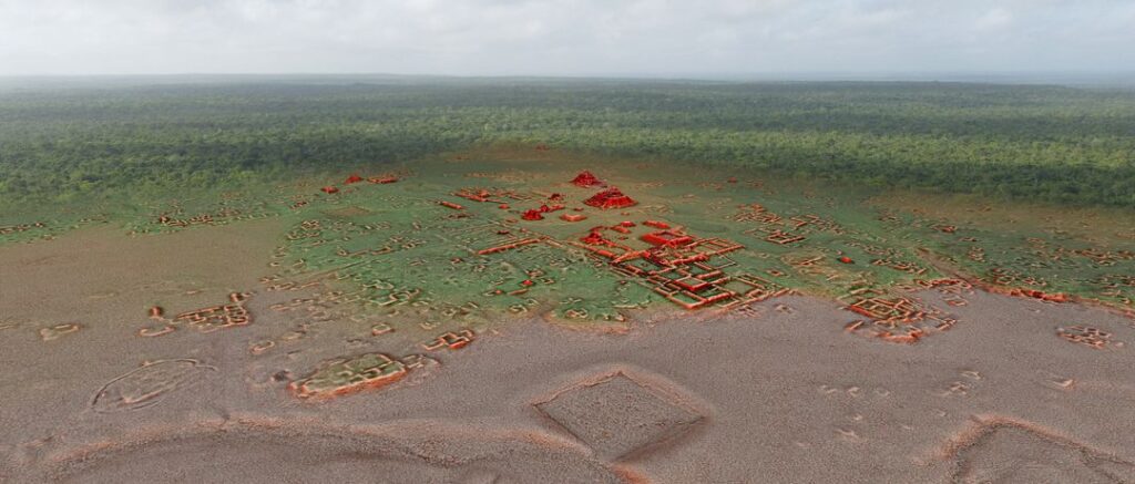 Лидарное исследование показывает разрастание городов древнего города майя