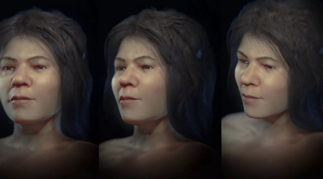 See the striking facial reconstruction of a Paleolithic woman who lived 31,000 years ago