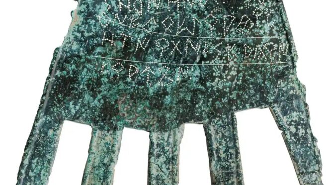 Iron Age Artifact May Shed Light on Origins of Basque Language