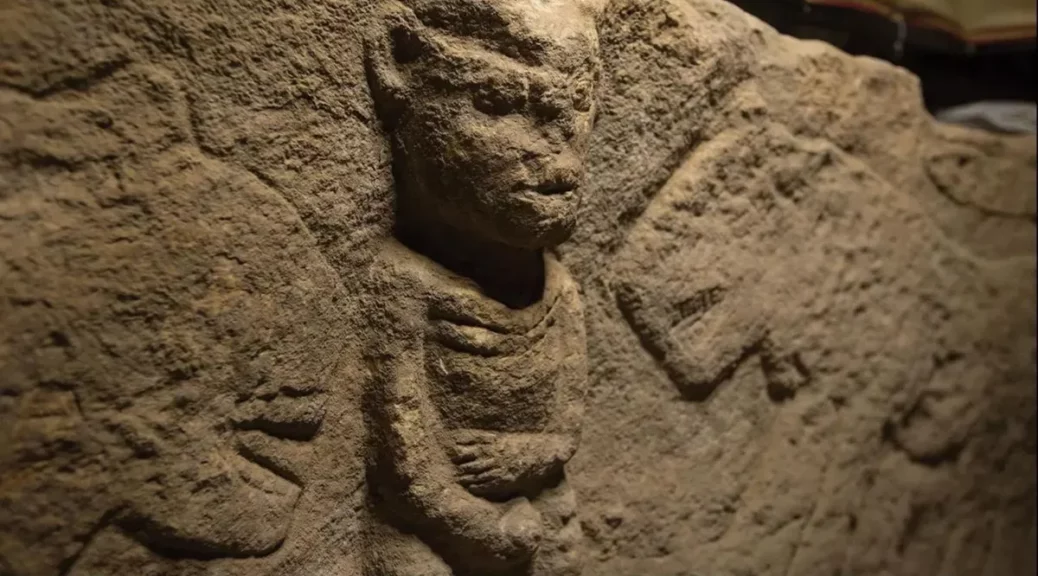 11,000 year-old carving of man holding his penis is the oldest narrative from the ancient world