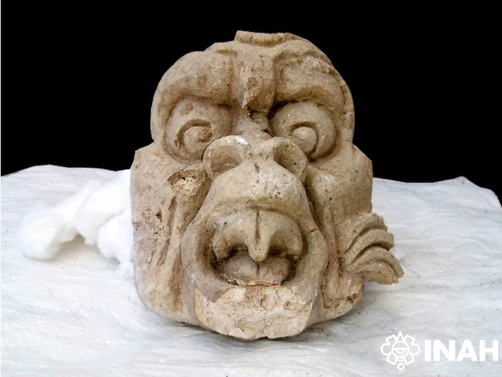 Maya Stucco Masks Revealed in Mexico