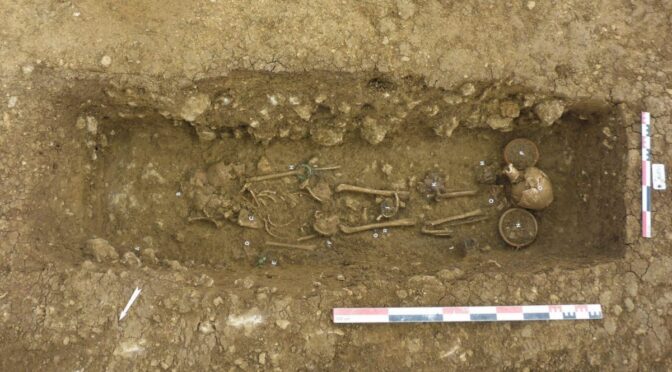 A rural necropolis from Late Antiquity discovered in northeastern France
