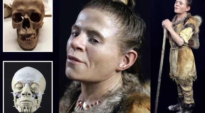 See a stunning, life-like reconstruction of a Stone Age woman