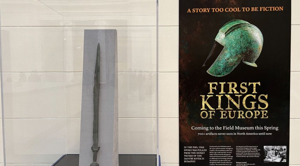 Authentic 3,000-Year-Old Bronze Age sword put on display at Field Museum