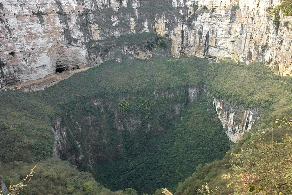 China's Mysterious "Heavenly Pit": The World's Deepest Sinkhole