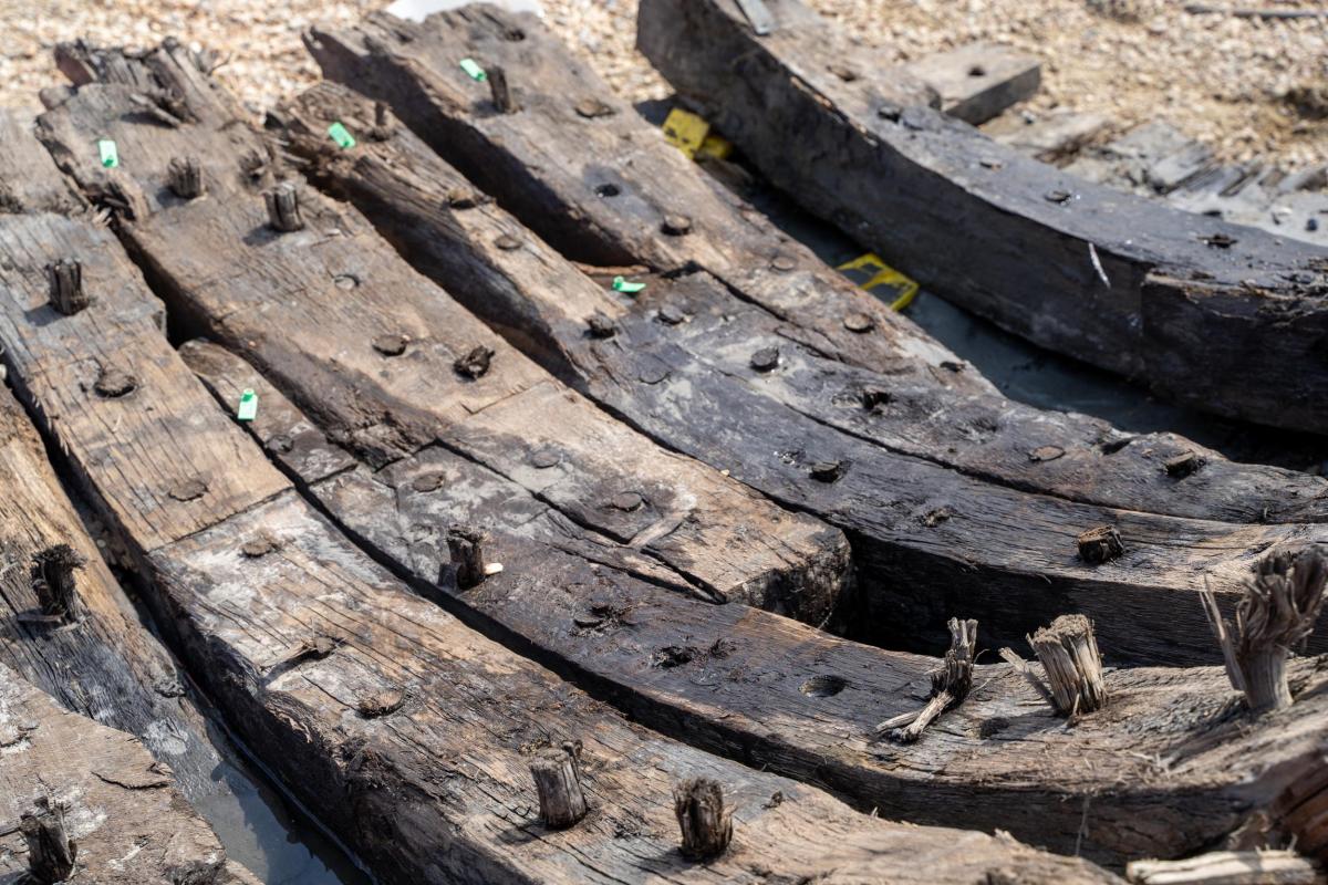 A rare Elizabethan ship discovered at quarry 300 meters from the coast