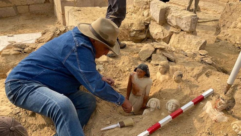 Egypt discovers 4,300-year-old tombs in the ancient burial ground