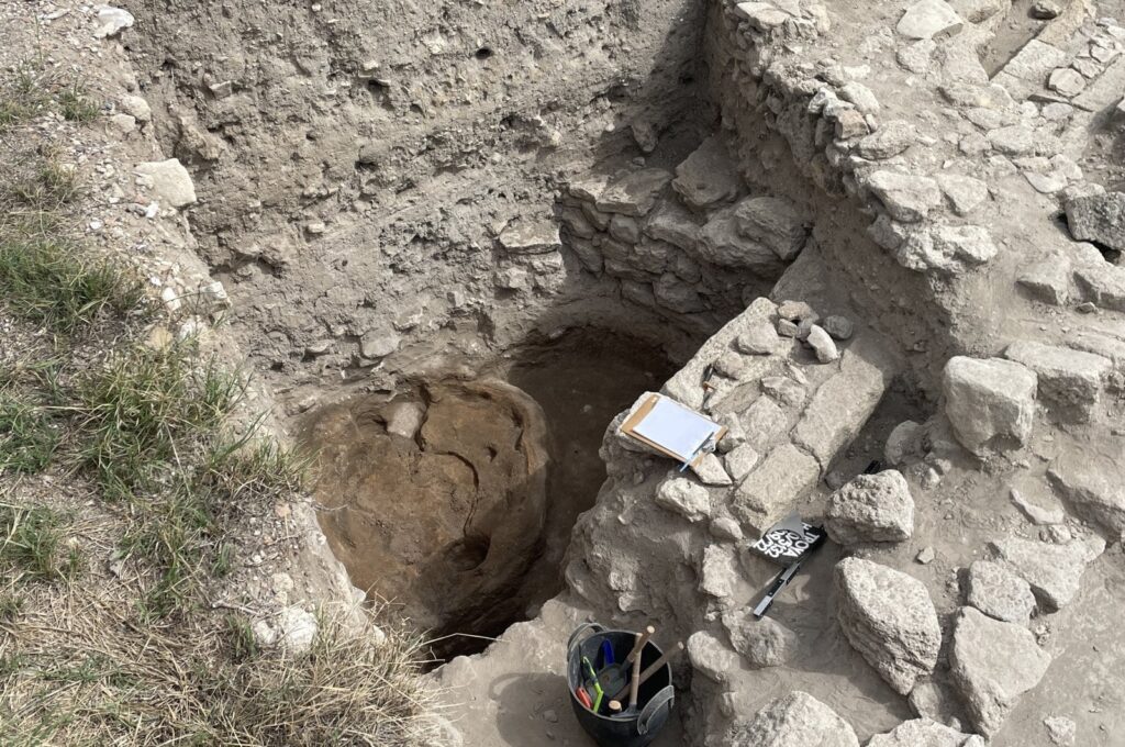Remains of a 3,700-year-old domed oven were discovered in the ancient city of Troy