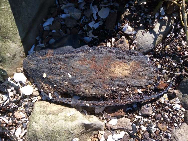 3,000-Year-Old leather Shoe discovered On A Beach In Kent, UK