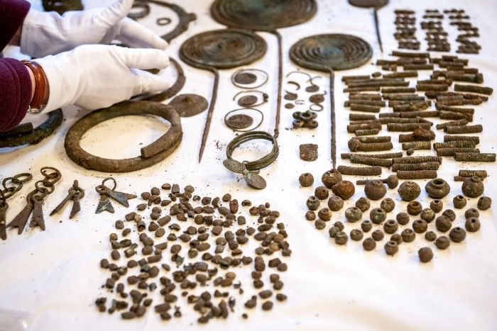 2,500-Year-Old Bronze Items and Bones Recovered in Poland
