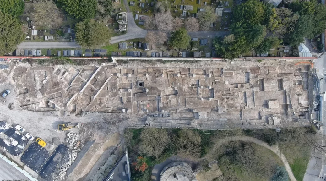 Monumental Roman complex discovered in France