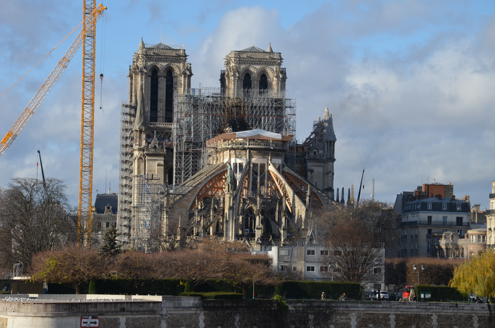 Innovative Construction Technique Spotted in Notre Dame
